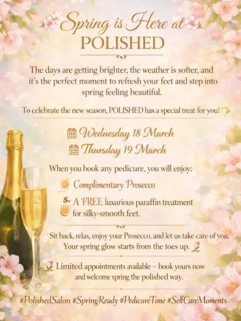 Spring is here at Polished